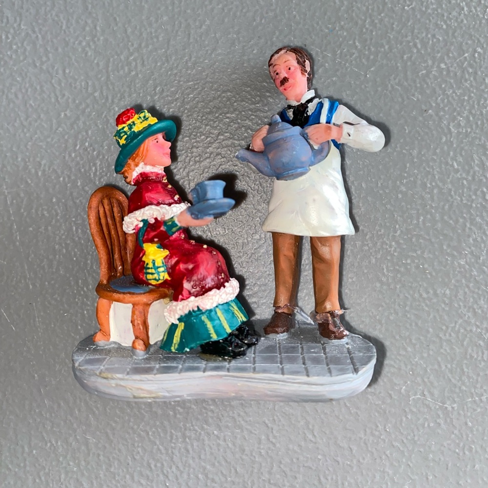 Colorful Victorian Figurine